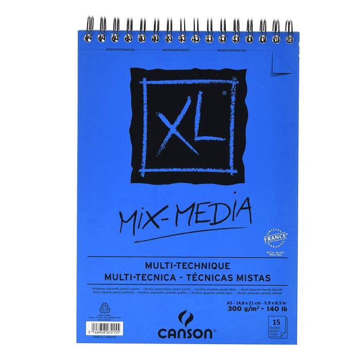 Canson Mix Media Sulu Boya Defteri A5 300gr