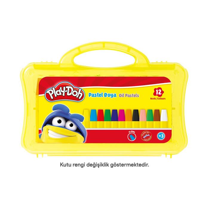 Play-Doh Çantalı Pastel Boya 12 Renk PA009