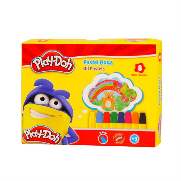 Play-Doh Pastel Boya 8 Renk PA001