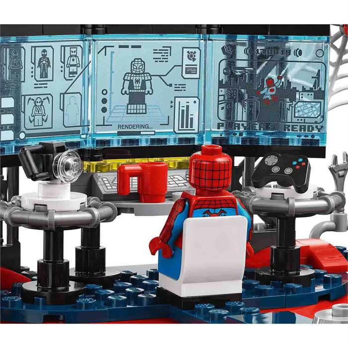 Lego Marvel Örümcek Adam Örümcek Yuvasına Saldırı 76175