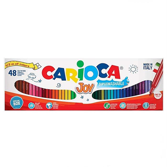 Carioca Joy Yıkanabilir Keçeli Kalem 48'li 41020