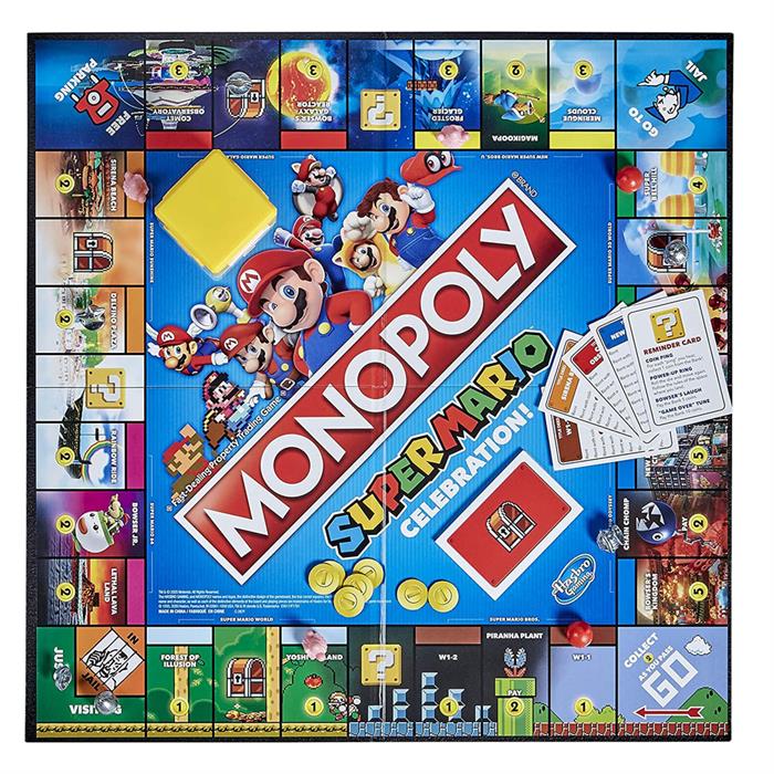 Monopoly Super Mario Celebration Kutu Oyunu E9517