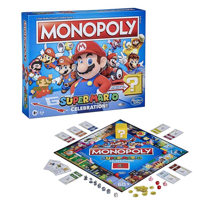 Monopoly Super Mario Celebration Kutu Oyunu E9517