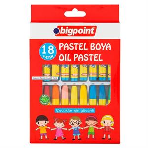 Bigpoint Oil Pastel Boya 18'li BP740-18