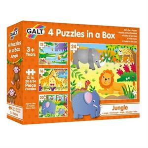 Galt 4'lü Yapboz Puzzle Seti Orman 1005071