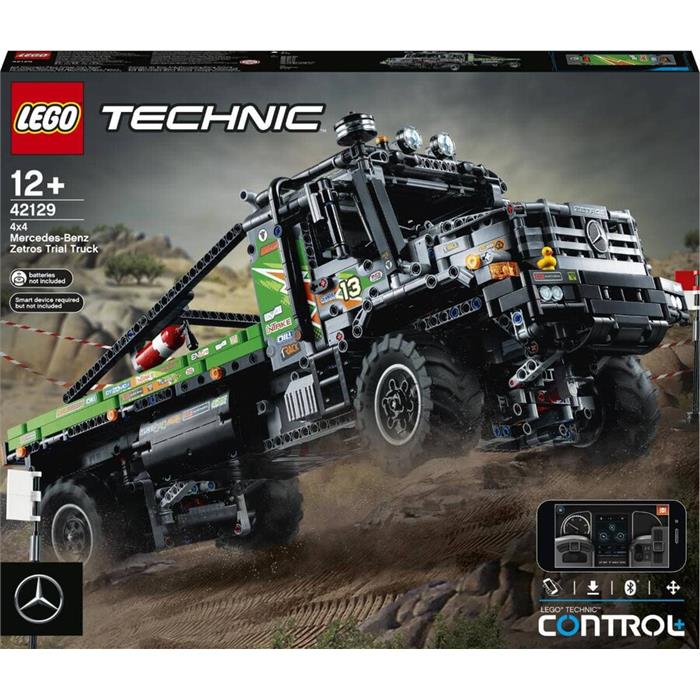 Lego Technic Uygulama Kumandalı 4x4 Mercedes-Benz Zetros Kamyon 42129