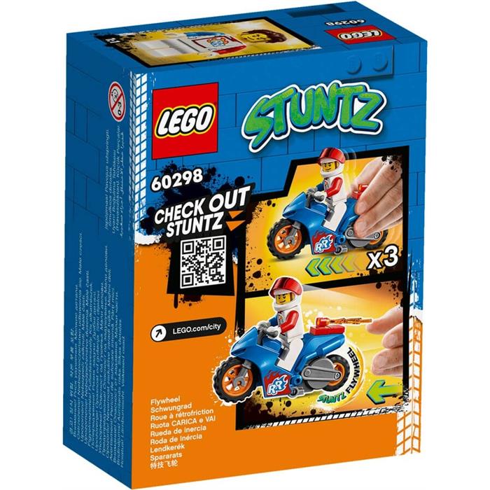 Lego City Stunt Roket Gösteri Motosikleti 60298