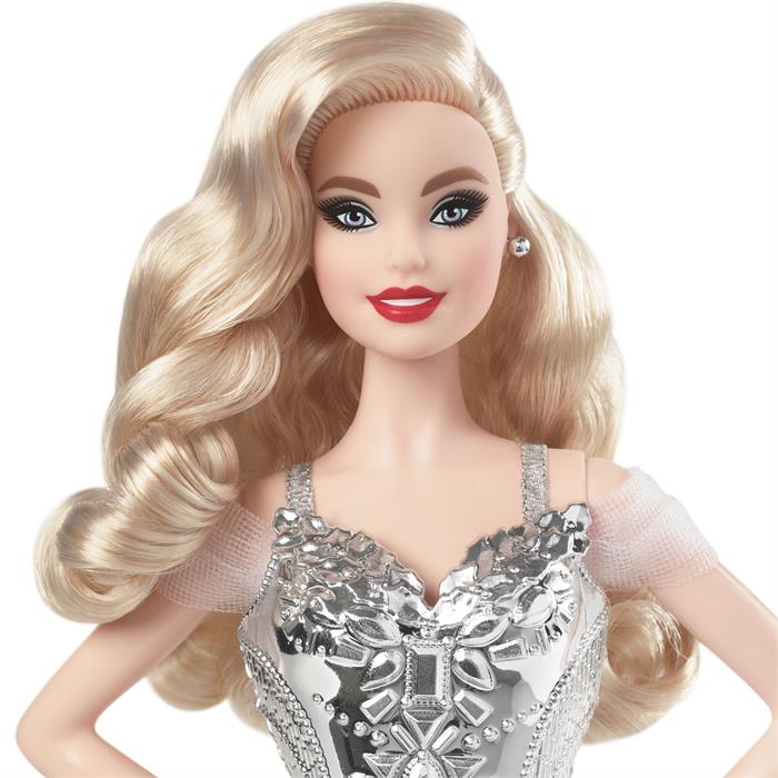 Barbie 2021 Mutlu Yıllar Bebeği Sarışın GXL18