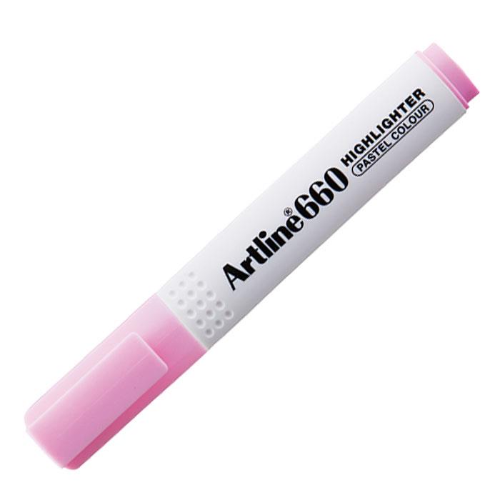 Artline 660 Fosforlu Kalem Pastel Pembe