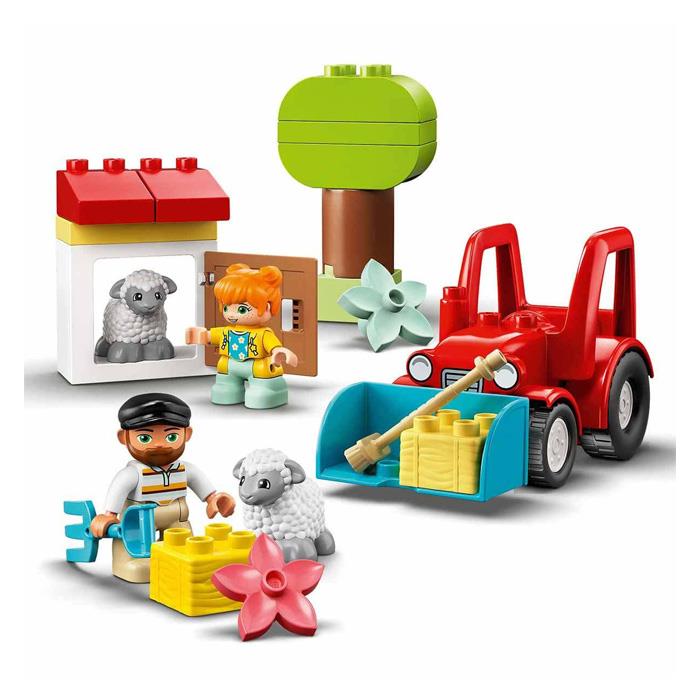 Lego Duplo Town Çiftlik Traktörü ve Hayvan Bakımı 10950
