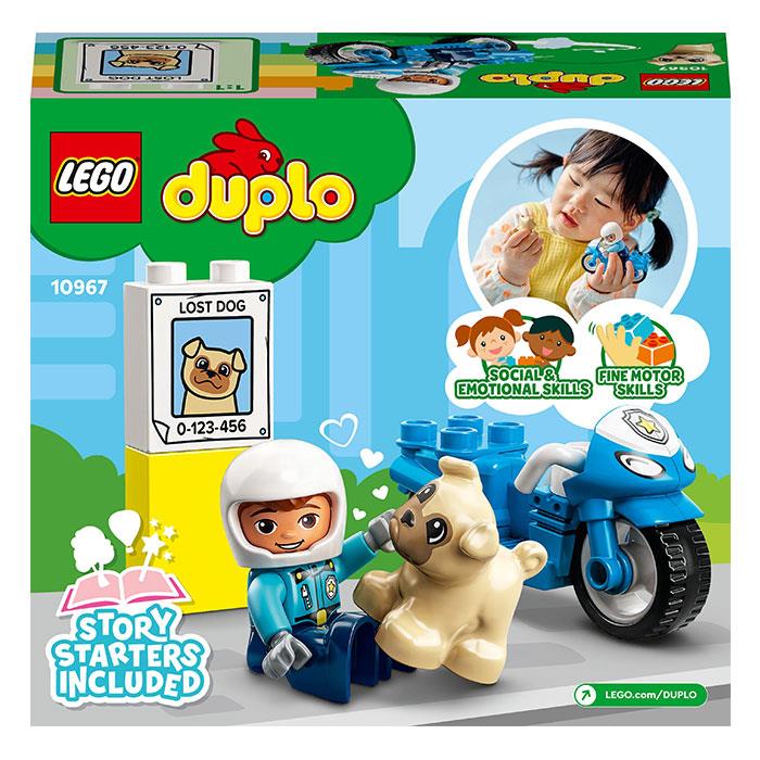 LEGO Duplo Kurtarma Polis Motosikleti 10967
