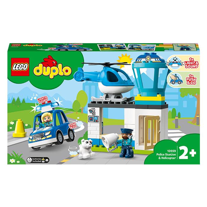 LEGO Duplo Kurtarma Polis Merkezi ve Helikopter 10959