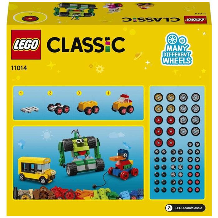 Lego Classic Yapım Parçaları ve Tekerlekler 11014