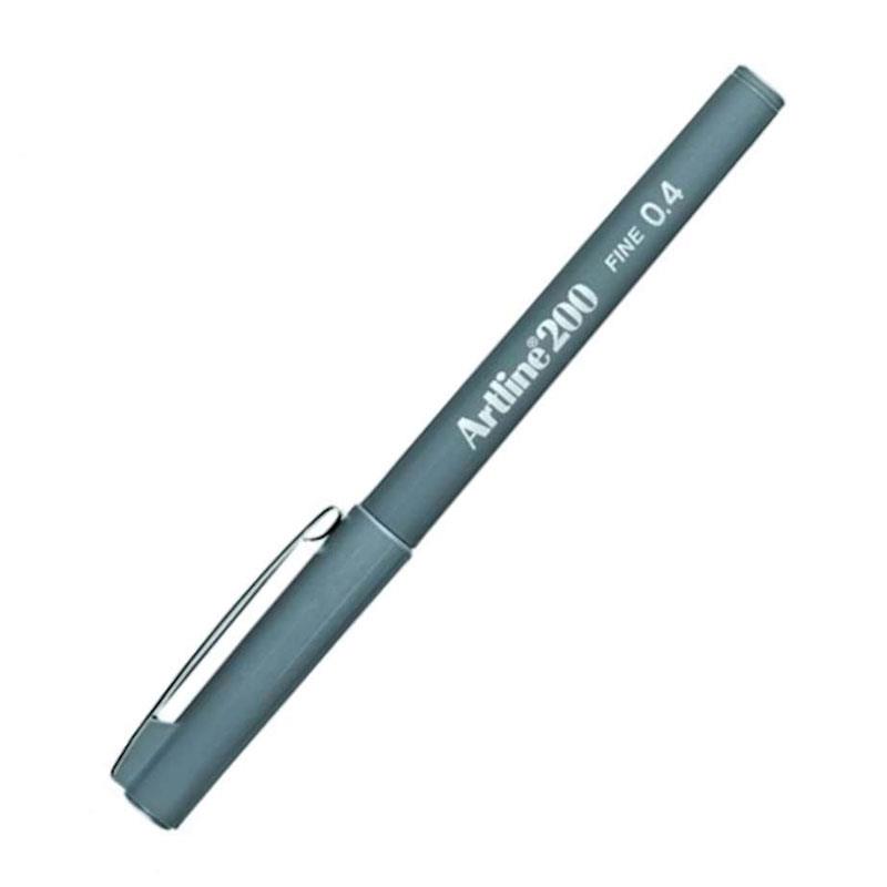Artline EK-200 Çizim Kalemi Gri 0.4 mm