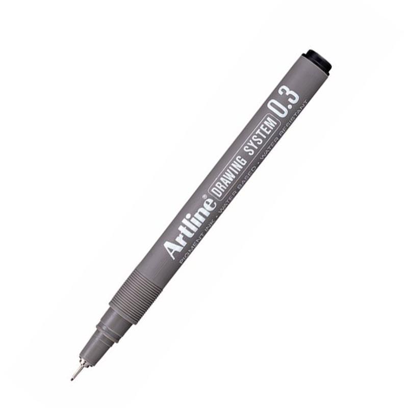 Artline EK-233 Çizim Kalemi Siyah 0.3 mm