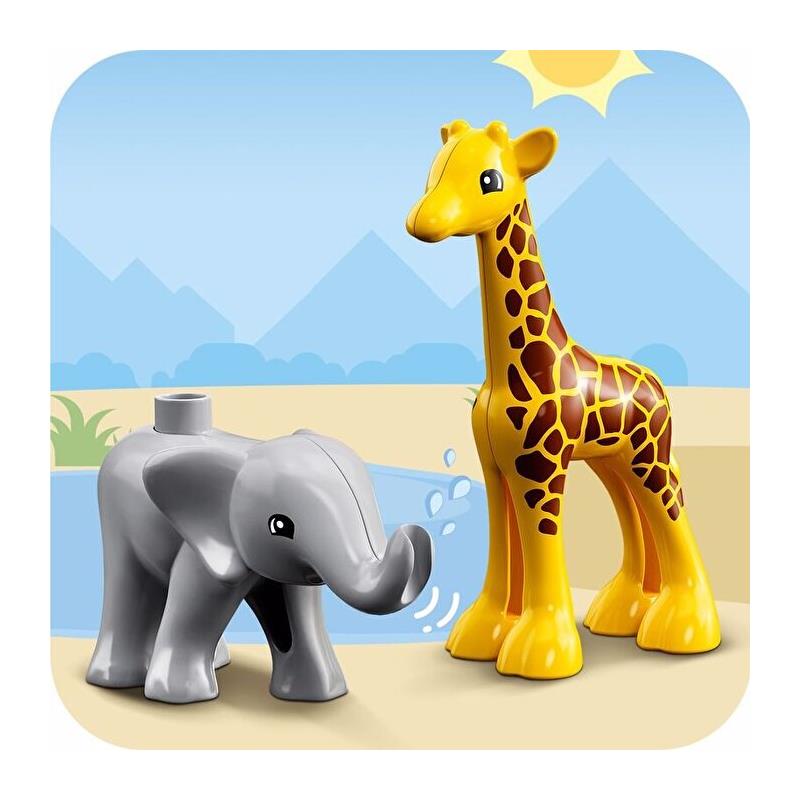 Lego Duplo Vahşi Afrika Hayvanları 10971