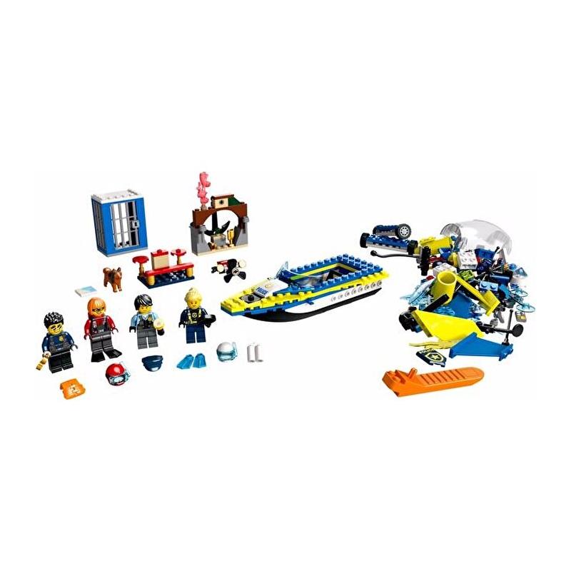 Lego City Su Polisi Dedektif Görevleri 60355