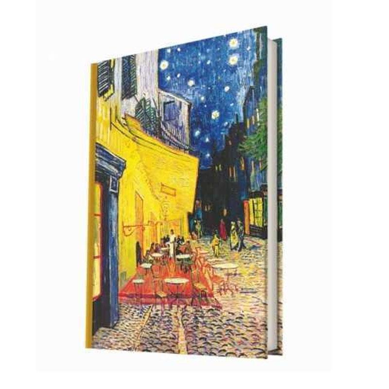 Deffter Art Of World Van Gogh Cafe Terrace Çizgili Defter