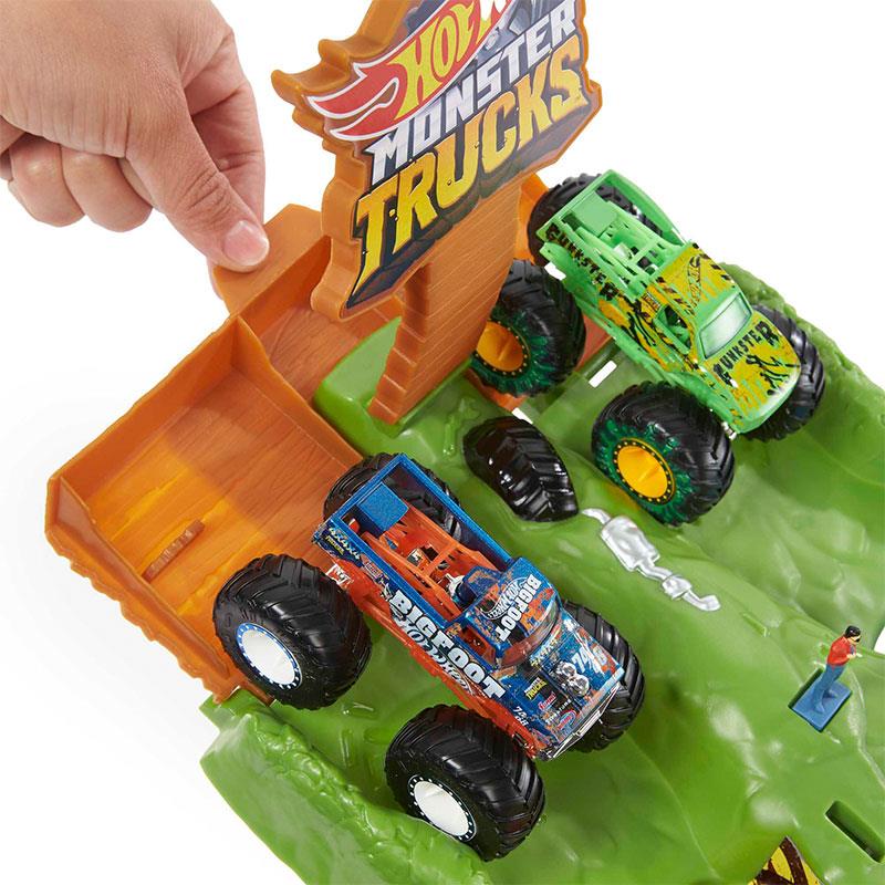 Hot Wheels Monster Trucks Heyecanlı Yarışlar Oyun Seti HGV12  