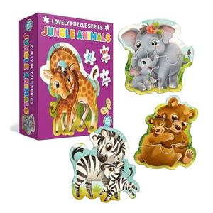 Circle Toys Lovely Puzzle Orman Hayvanları 21 Parça