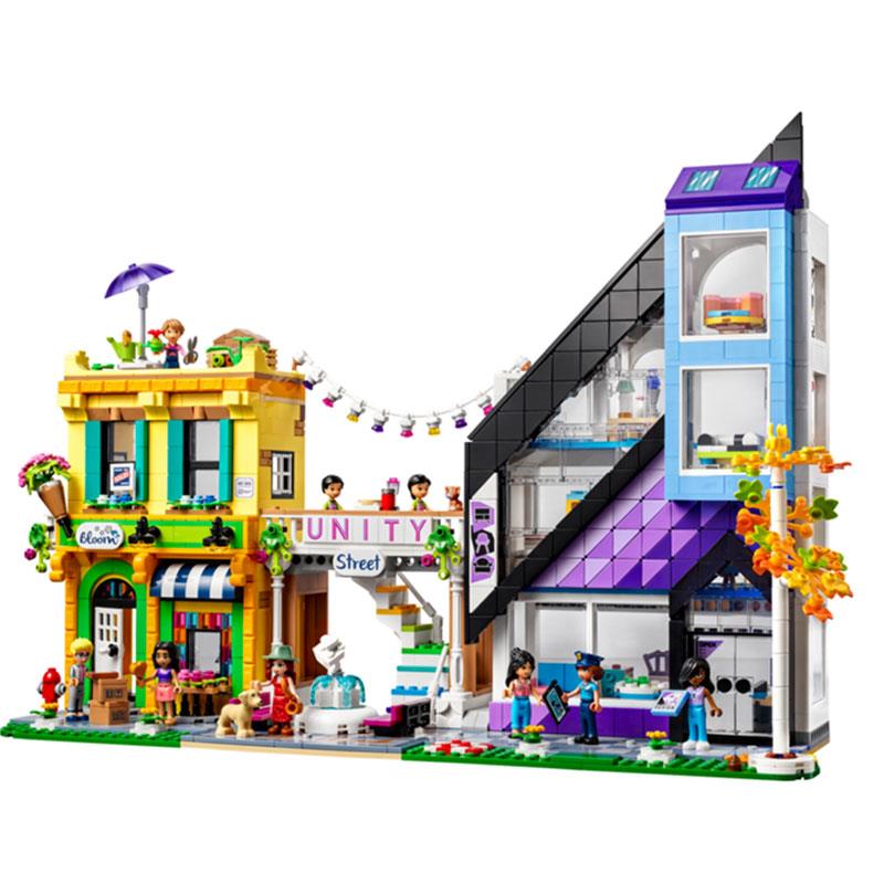 Lego Friends Şehir Merkezi Çiçek ve Tasarım Dükkanları 41732 