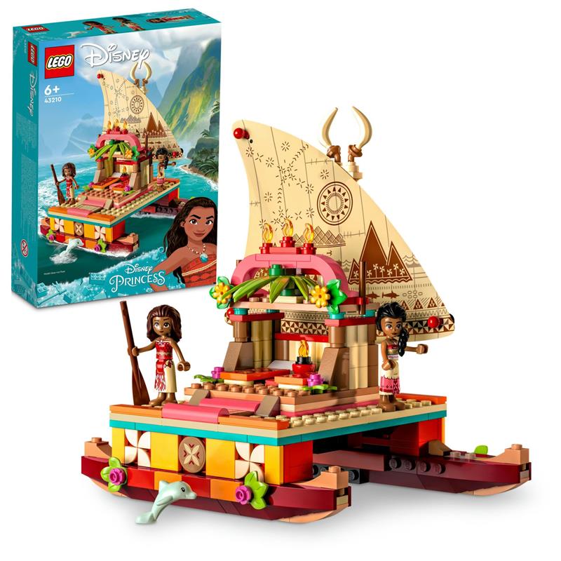 Lego Disney Moana'nın Yol Bulma Teknesi 43210