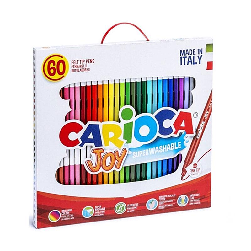 Carioca Joy Süper Yıkanabilir Keçeli Boya Kalemi 60'lı 41015