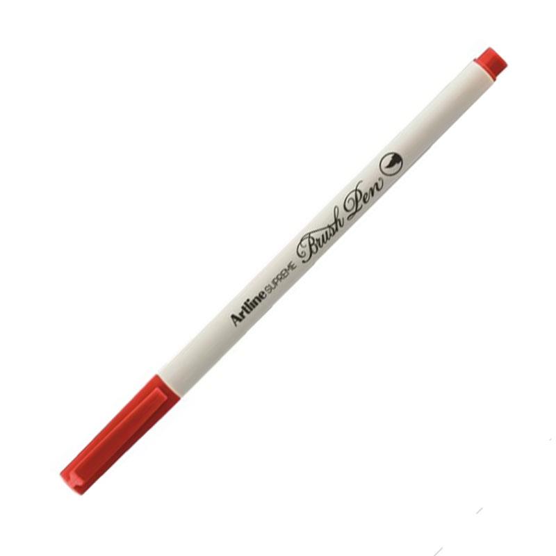 Artline Supreme Brush Uçlu Kalem Koyu Kırmızı