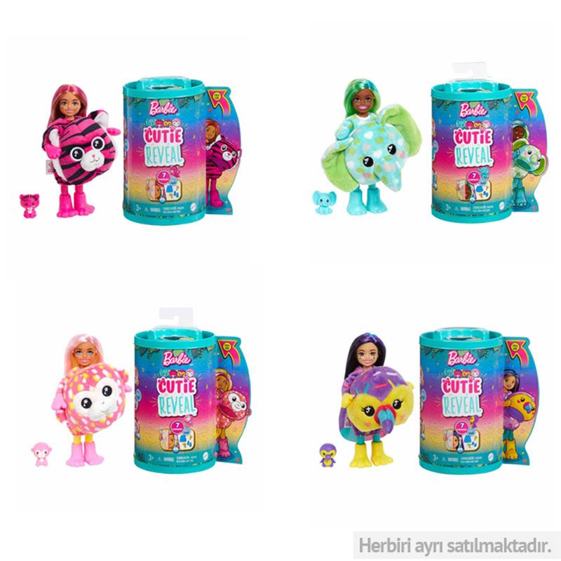 Barbie Cutie Reveal Orman Serisi Bebekler HKR12