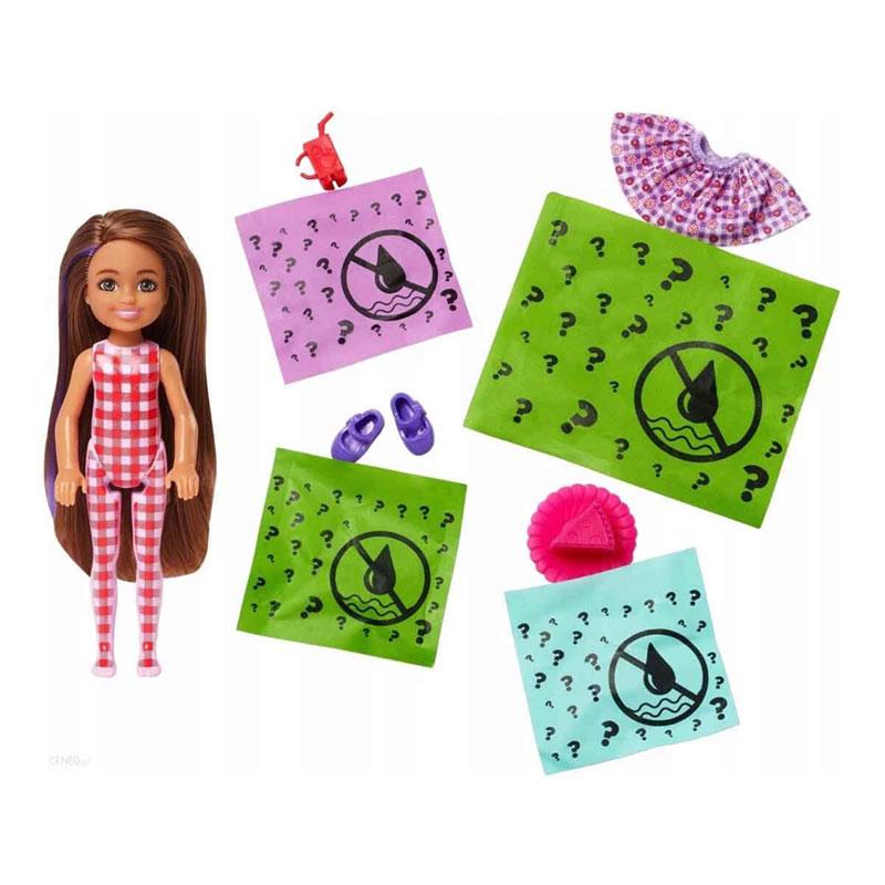 Barbie Color Reveal Renk Değiştiren Sürpriz Chelsea Piknikte Bebeği HLF84